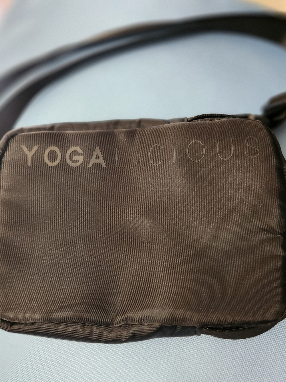 YOGALICIOUS Black Crossbody Bag